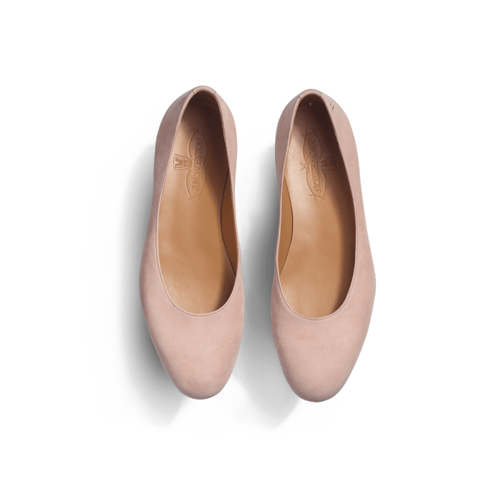 J.m. Weston Mocassin 180 Femme En Cuir Vernis Nude