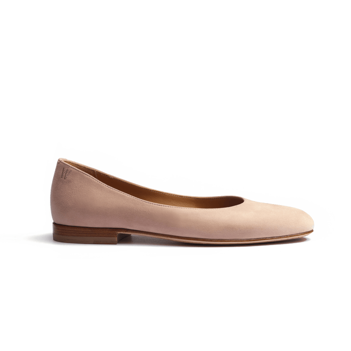 j.m. weston Mocassin 180 femme en cuir vernis nude