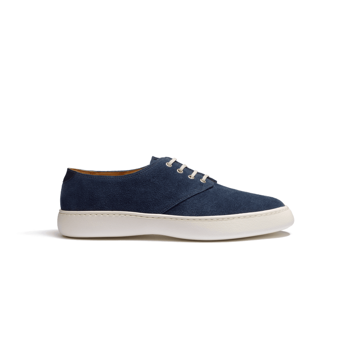 j.m. weston Tennis 1938 en cuir veau velours marine