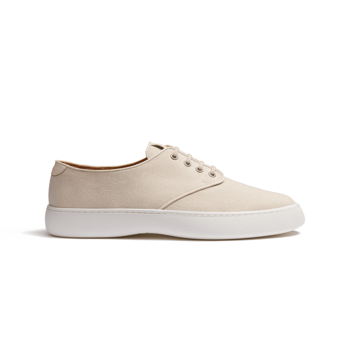 j.m. weston Tennis 1938 en toile de coton écrue j.m. weston Tennis 1938 en toile de coton écrue