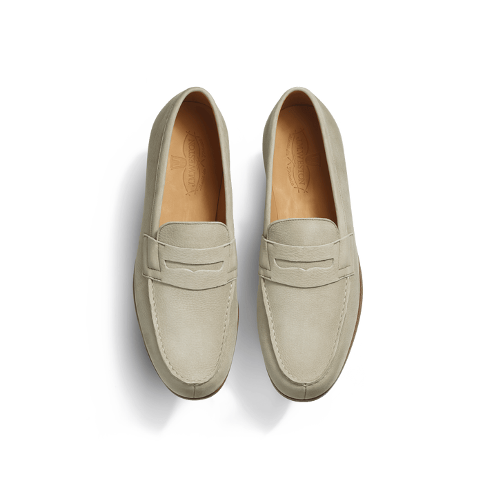 J.m. Weston Le Moc' Weston Homme En Nubuck Vert D'eau
