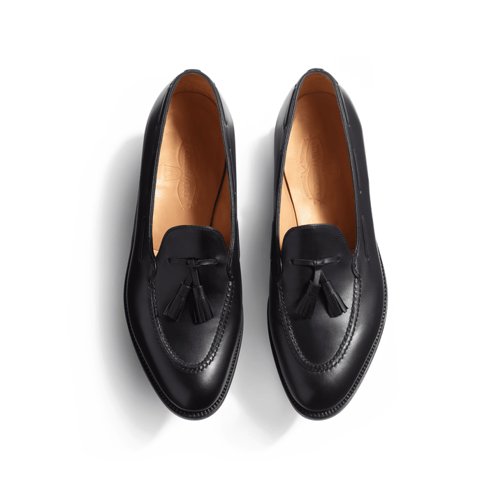 J.m. Weston Mocassin à Pampilles Homme En Cuir Lisse Noir