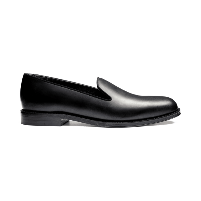 j.m. weston Mocassin Mathilde femme en cuir lisse noir