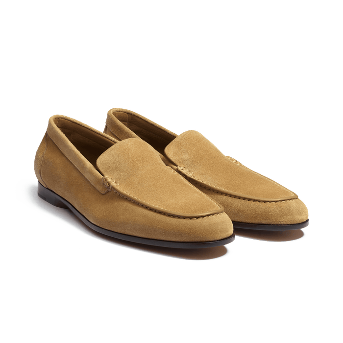 J.m. Weston Mocassin Souple Toulouse Homme En Velours Sable
