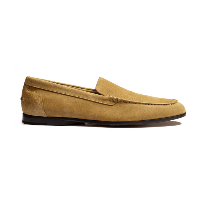 j.m. weston Mocassin Souple Toulouse homme en velours sable