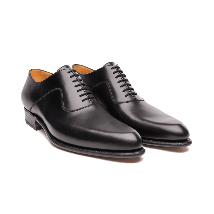 J.m. Weston Richelieu 7 œillets Homme En Cuir Lisse Noir