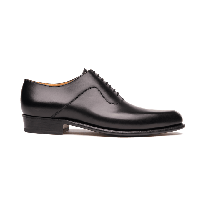 j.m. weston Richelieu 7 œillets Homme en cuir lisse noir