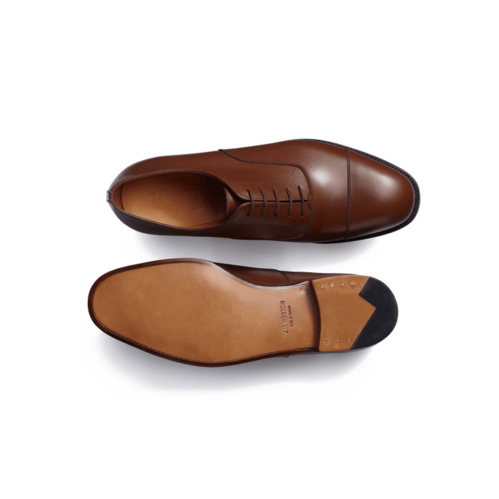 J.m. Weston Richelieu Bout Droit Homme En Cuir Veau Box Bergeronnette