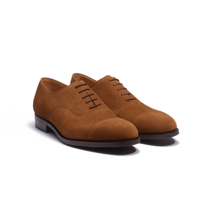 J.m. Weston Richelieu Bout Droit Homme En Cuir Veau Velours Yucca