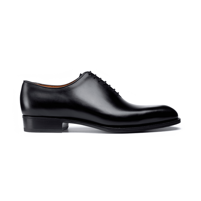 j.m. weston Richelieu cycliste claridge homme en cuir lisse noir