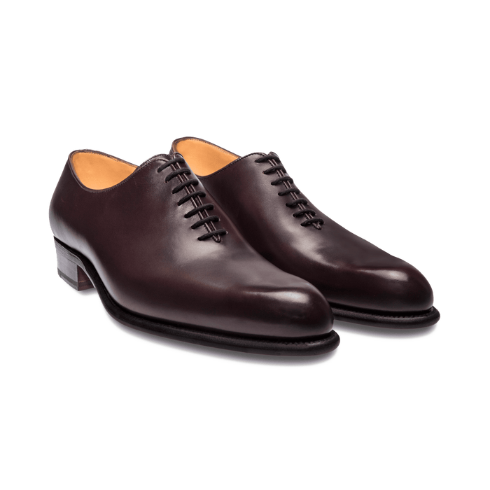 J.m. Weston Richelieu Cycliste Homme En Cuir Lisse Bordeaux