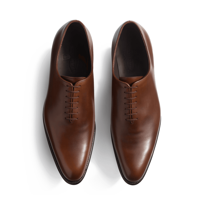 J.m. Weston Richelieu Cycliste Homme En Cuir Lisse Marron