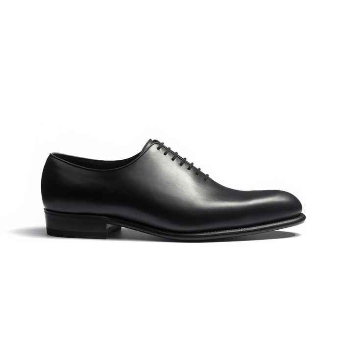 j.m. weston Richelieu cycliste Homme en cuir veau nuancé gris