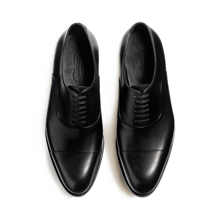 J.m. Weston Richelieu Edouard Homme En Cuir Lisse Noir