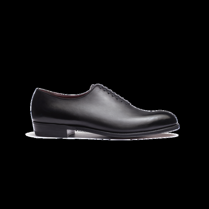 j.m. weston Richelieu empeigne unie Homme en cuir lisse noir