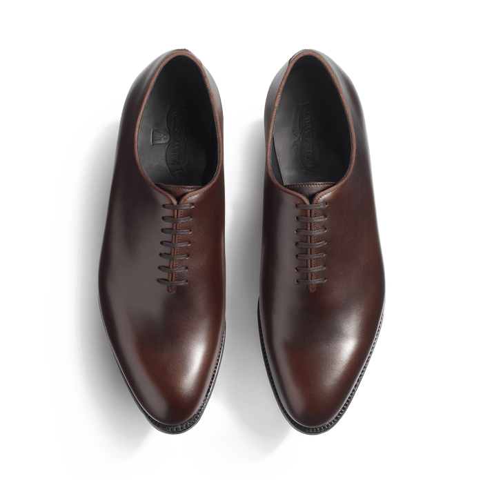 J.m. Weston Richelieu Empeigne Unie Ultra Homme En Cuir Lisse Marron