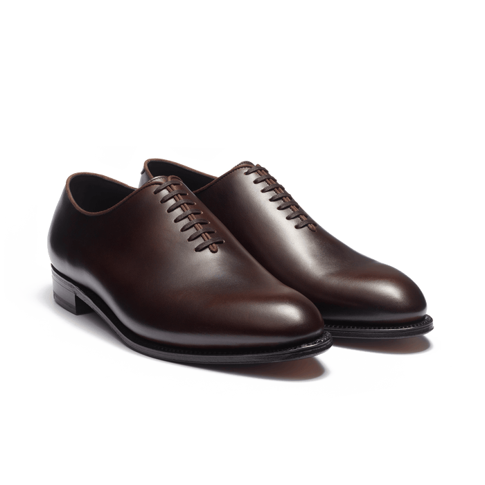 J.m. Weston Richelieu Empeigne Unie Ultra Homme En Cuir Lisse Marron