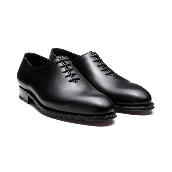 J.m. Weston Richelieu One Cut Rémi Homme En Cuir Lisse Noir