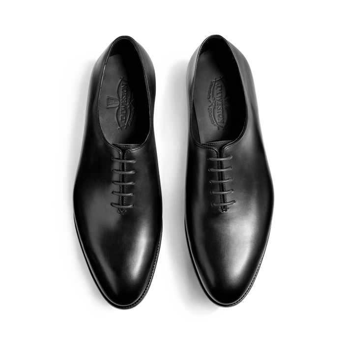 J.m. Weston Richelieu One Cut Rémi Homme En Cuir Lisse Noir