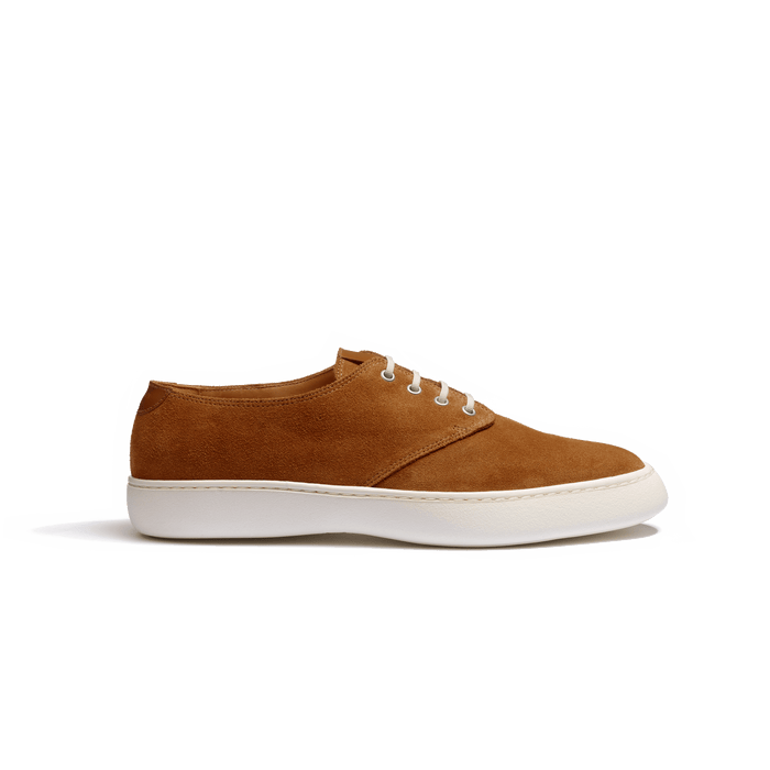 j.m. weston Tennis 1938 en cuir veau velours beachnut