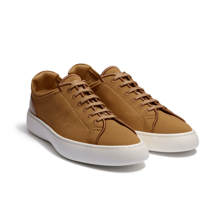 J.m. Weston Tennis 1938 Knit En Maille Knit Beige Détails En Cuir Veau Sport Beige