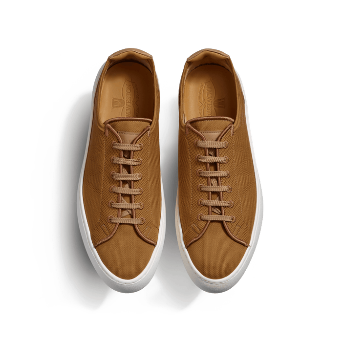 J.m. Weston Tennis 1938 Knit En Maille Knit Beige Détails En Cuir Veau Sport Beige