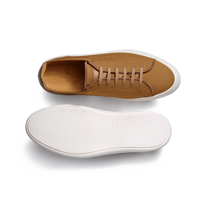 J.m. Weston Tennis 1938 Knit En Maille Knit Beige Détails En Cuir Veau Sport Beige