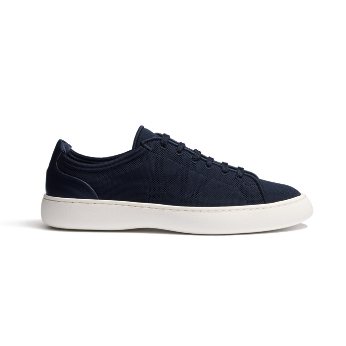 j.m. weston Tennis 1938 Knit en maille knit bleu marine détails cveau sport marine