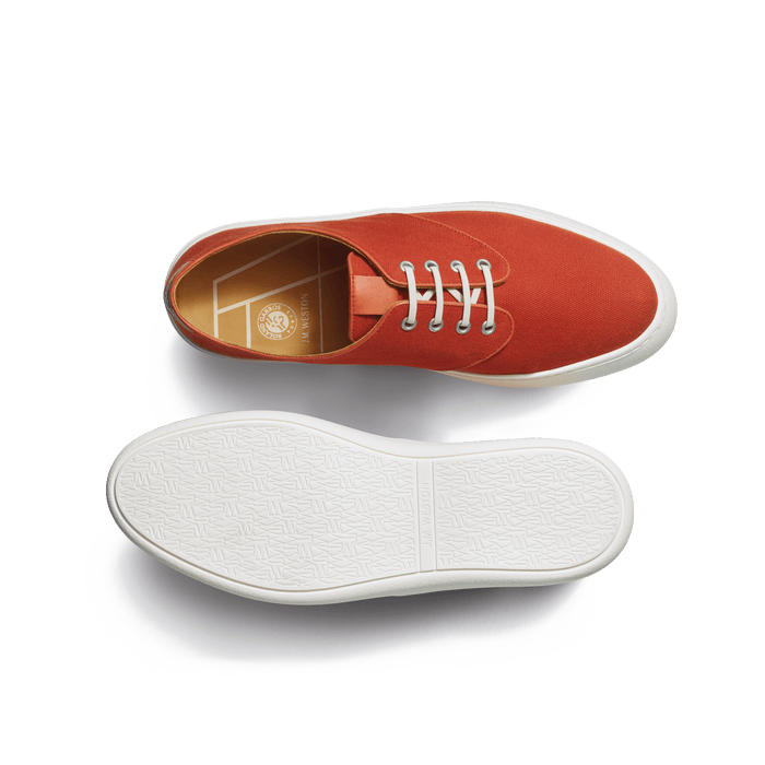 J.m. Weston Tennis 1938 Roland Garros En Toile Orange Terre Battue