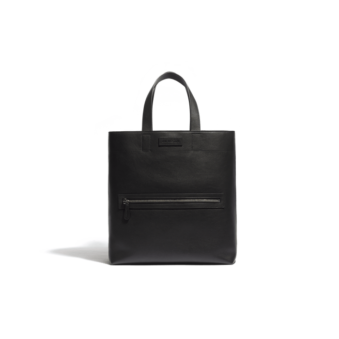 j.m. weston Tote Bag Walker Grand Modèle en Cuir veau lisse noir