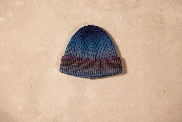 Jagvi Bonnet à Rayure En Laine Merinos