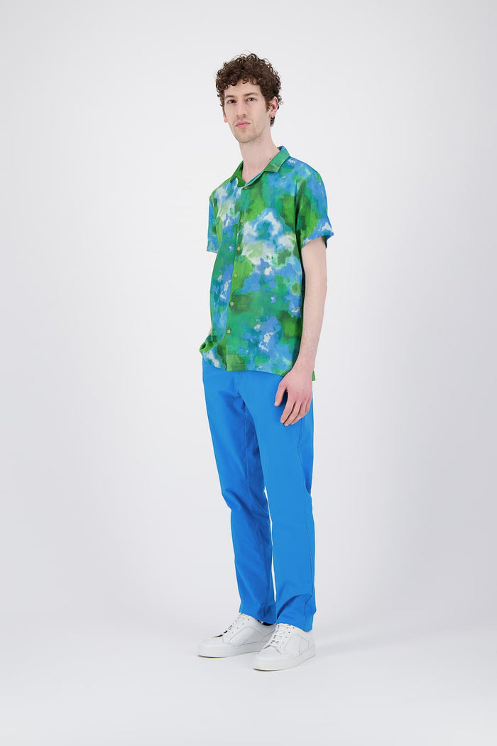 Jagvi Chemise Coton Bio Japonais Imprimé