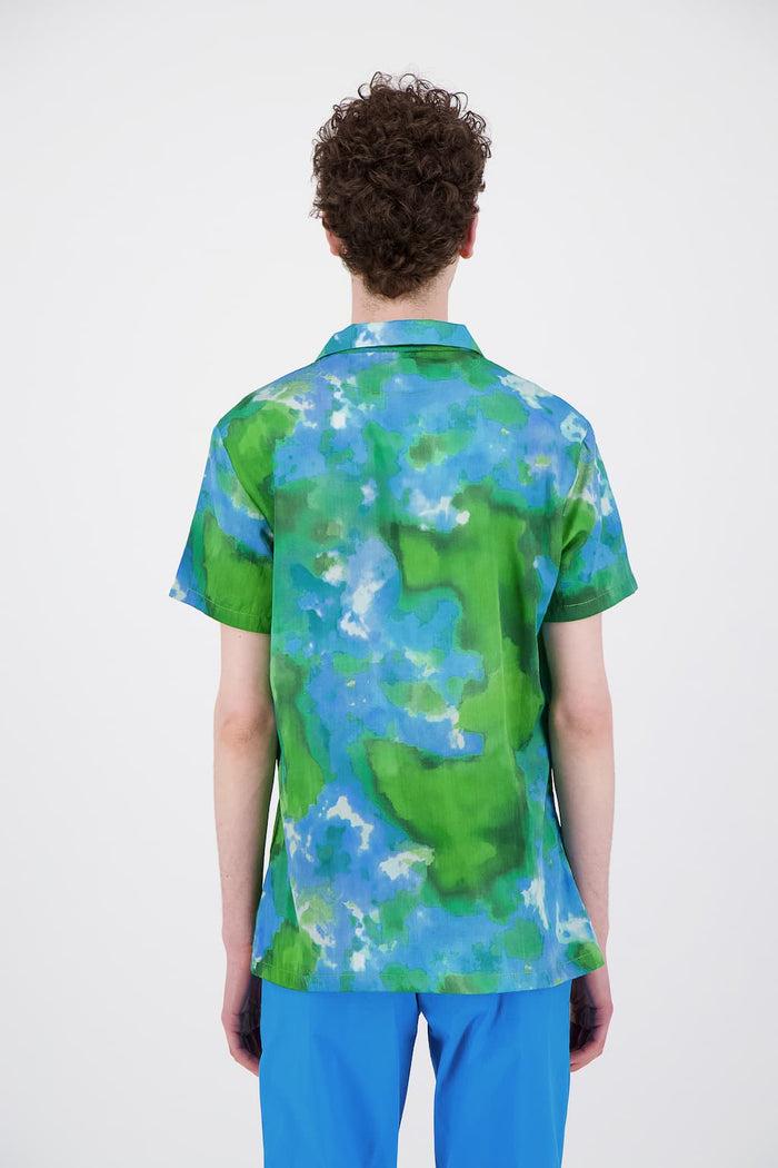 Jagvi Chemise Coton Bio Japonais Imprimé