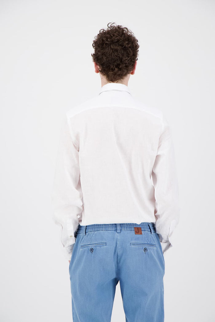 Jagvi Chemise Lin Blanc