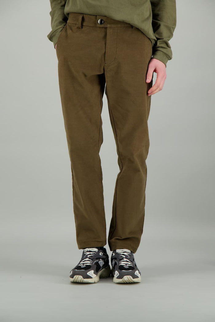 Jagvi City Pant Coton BIO Kaki