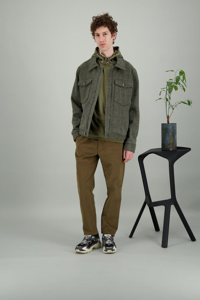 Jagvi City Pant Coton BIO Kaki