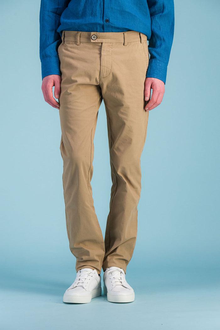 Jagvi City Pant Coton BIO Léger Beige