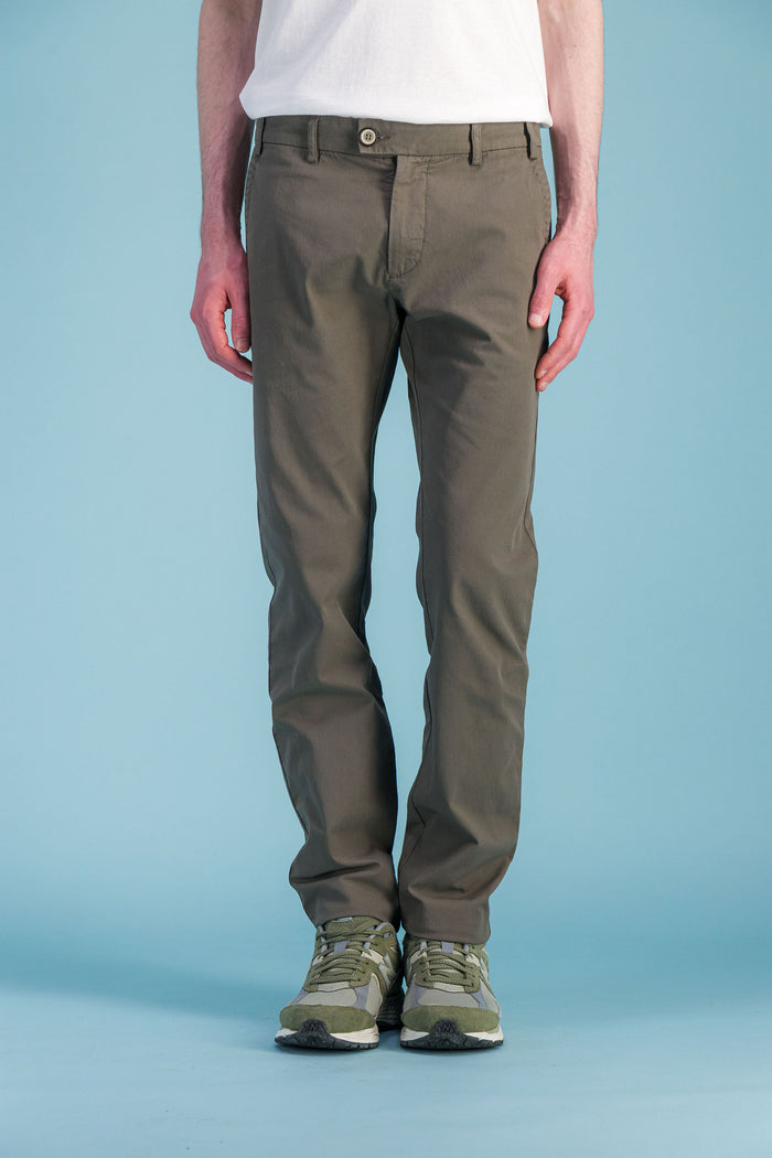 Jagvi City Pant Coton BIO Léger Kaki