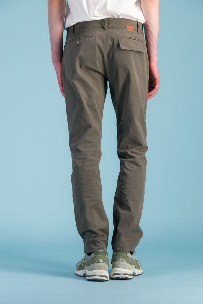 Jagvi City Pant Coton BIO Léger Kaki