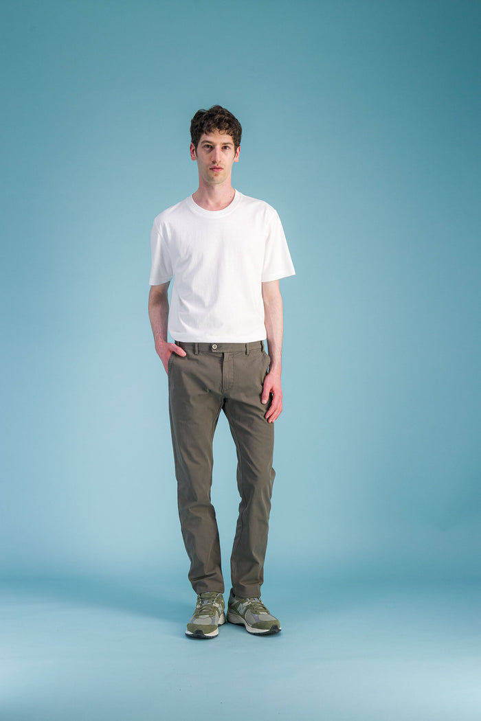 jagvi City pant coton BIO léger kaki