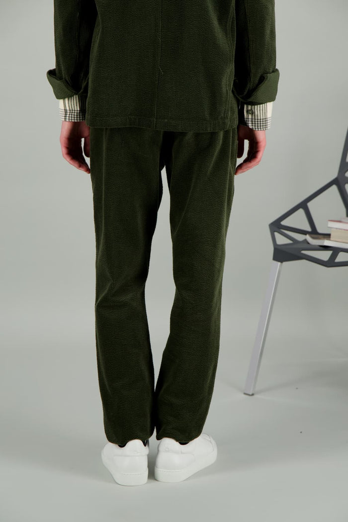 Jagvi City Pant En Velours Kaki