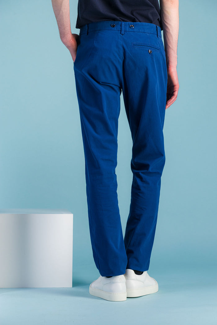 Jagvi Pantalon City Pant Bleu Dur à Pinces