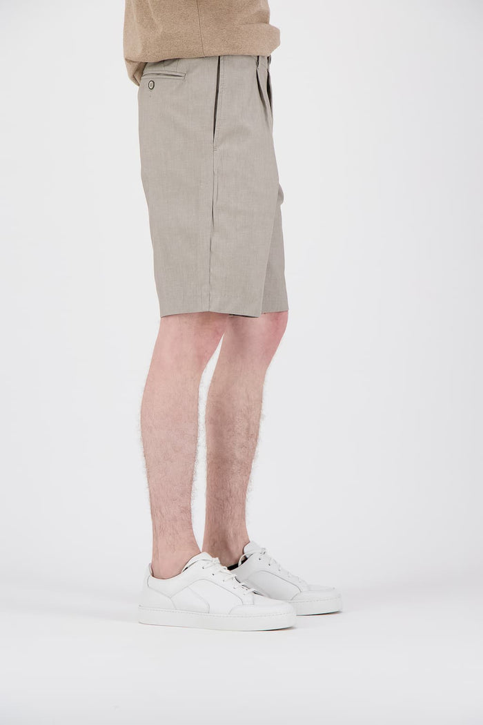 Jagvi Pleats Short Beige