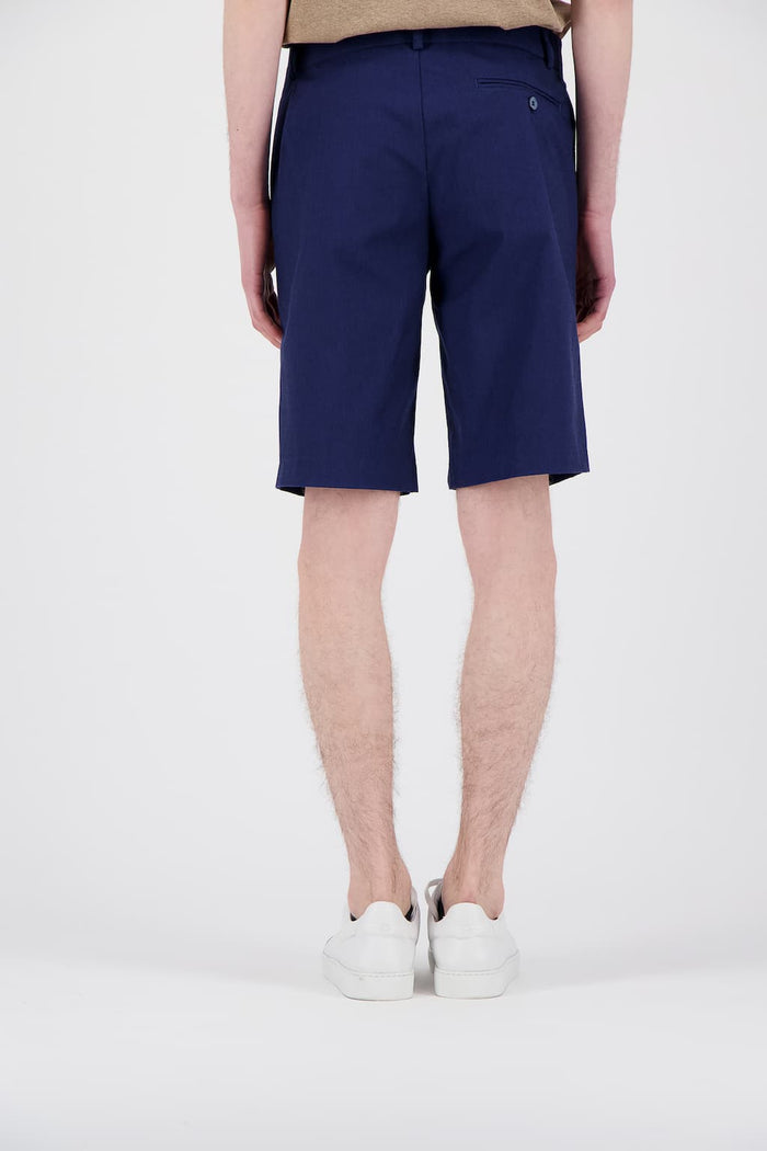 Jagvi Pleats Short Bleu