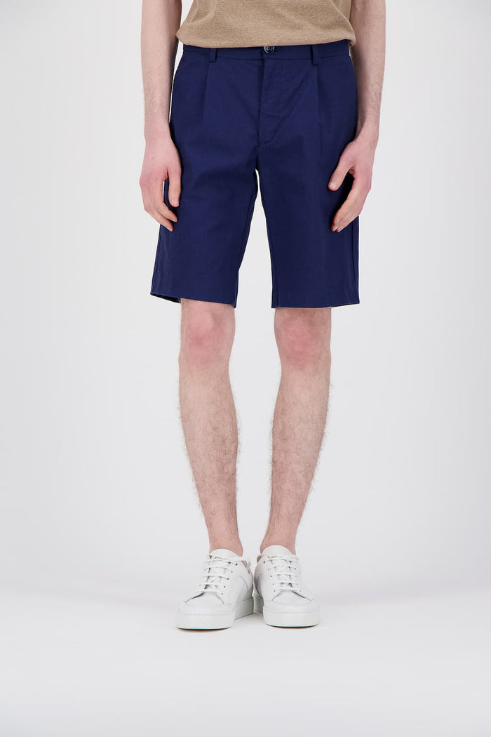 jagvi Pleats Short Bleu