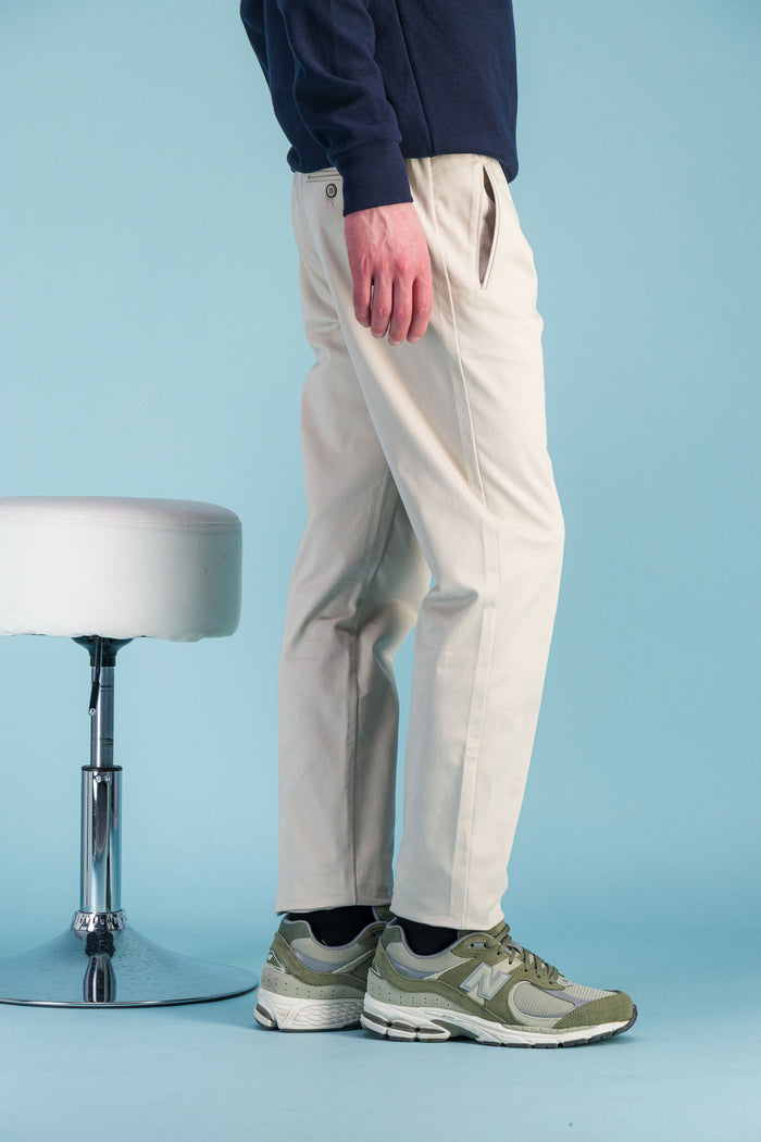 Jagvi Sporty City Pant Beige Clair