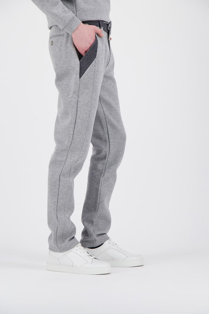 Jagvi Sporty City Pant Gris Chiné