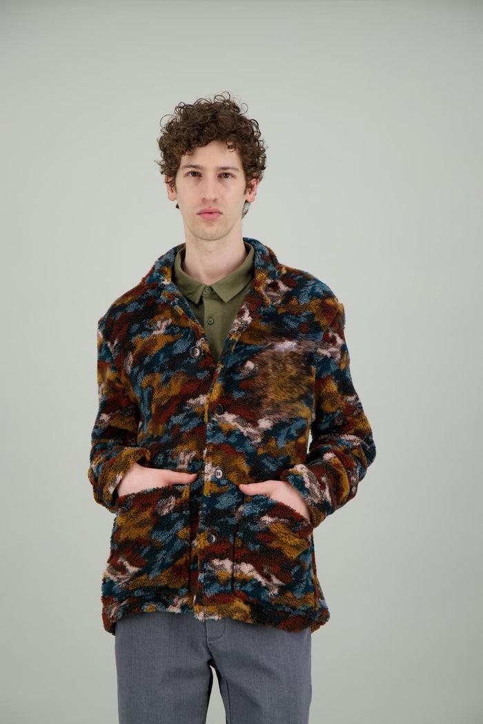 jagvi Surchemise en polaire recyclée camouflages