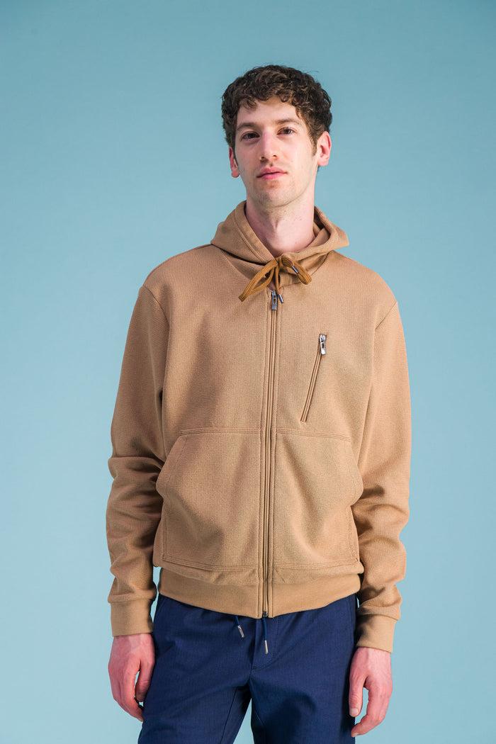 Jagvi Sweat à Capuche Beige
