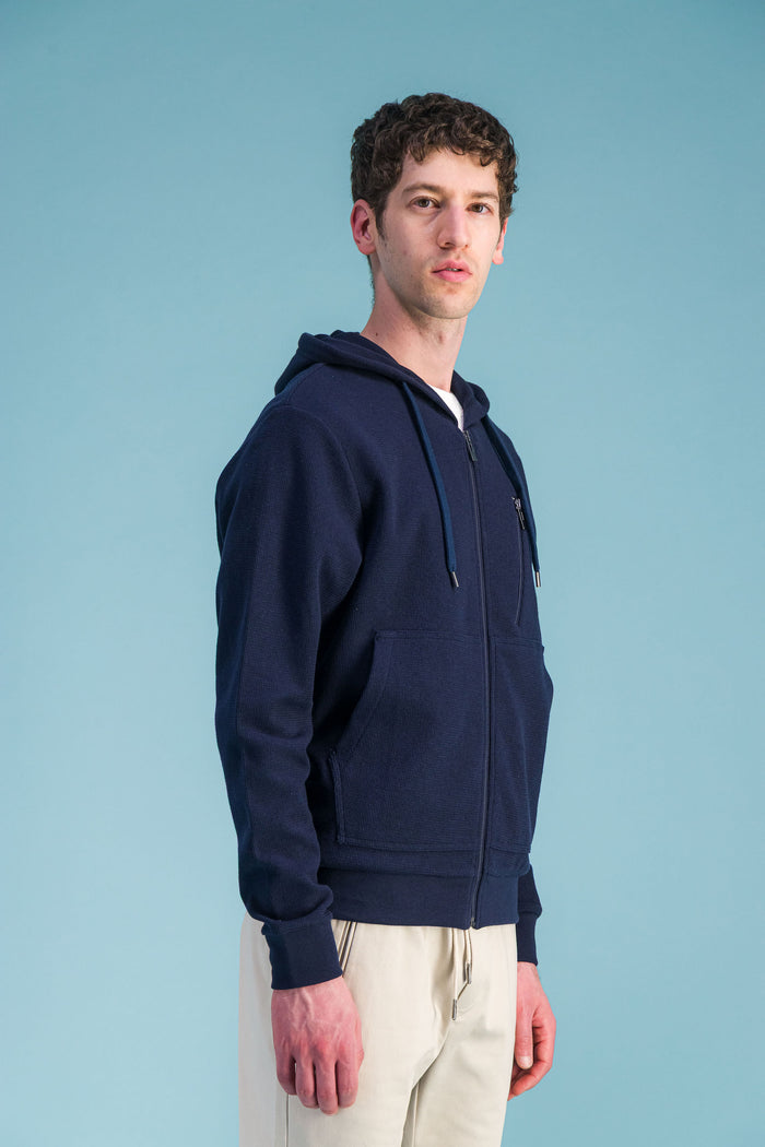 Jagvi Sweat à Capuche Marine